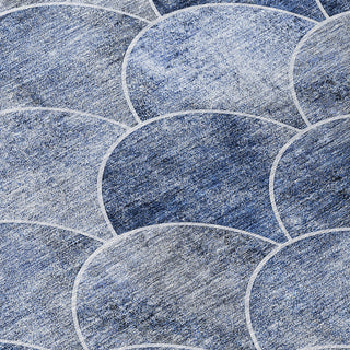 Piper Looms Chantille Modern ACN594 Blue Area Rug