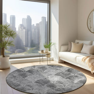 Piper Looms Chantille Modern ACN594 Gray Area Rug