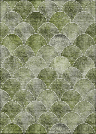 Piper Looms Chantille Modern ACN594 Green Area Rug