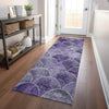 Piper Looms Chantille Modern ACN594 Purple Area Rug