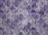 Piper Looms Chantille Modern ACN594 Purple Area Rug