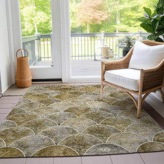 Piper Looms Chantille Modern ACN594 Taupe Area Rug