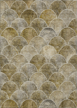 Piper Looms Chantille Modern ACN594 Taupe Area Rug