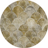 Piper Looms Chantille Modern ACN594 Taupe Area Rug