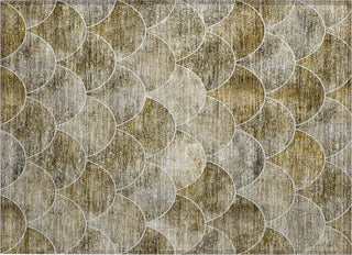 Piper Looms Chantille Modern ACN594 Taupe Area Rug