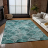 Piper Looms Chantille Modern ACN594 Teal Area Rug