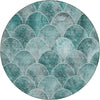 Piper Looms Chantille Modern ACN594 Teal Area Rug