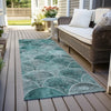 Piper Looms Chantille Modern ACN594 Teal Area Rug