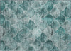 Piper Looms Chantille Modern ACN594 Teal Area Rug