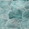 Piper Looms Chantille Modern ACN594 Teal Area Rug