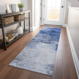 Piper Looms Chantille Modern ACN595 Blue Area Rug