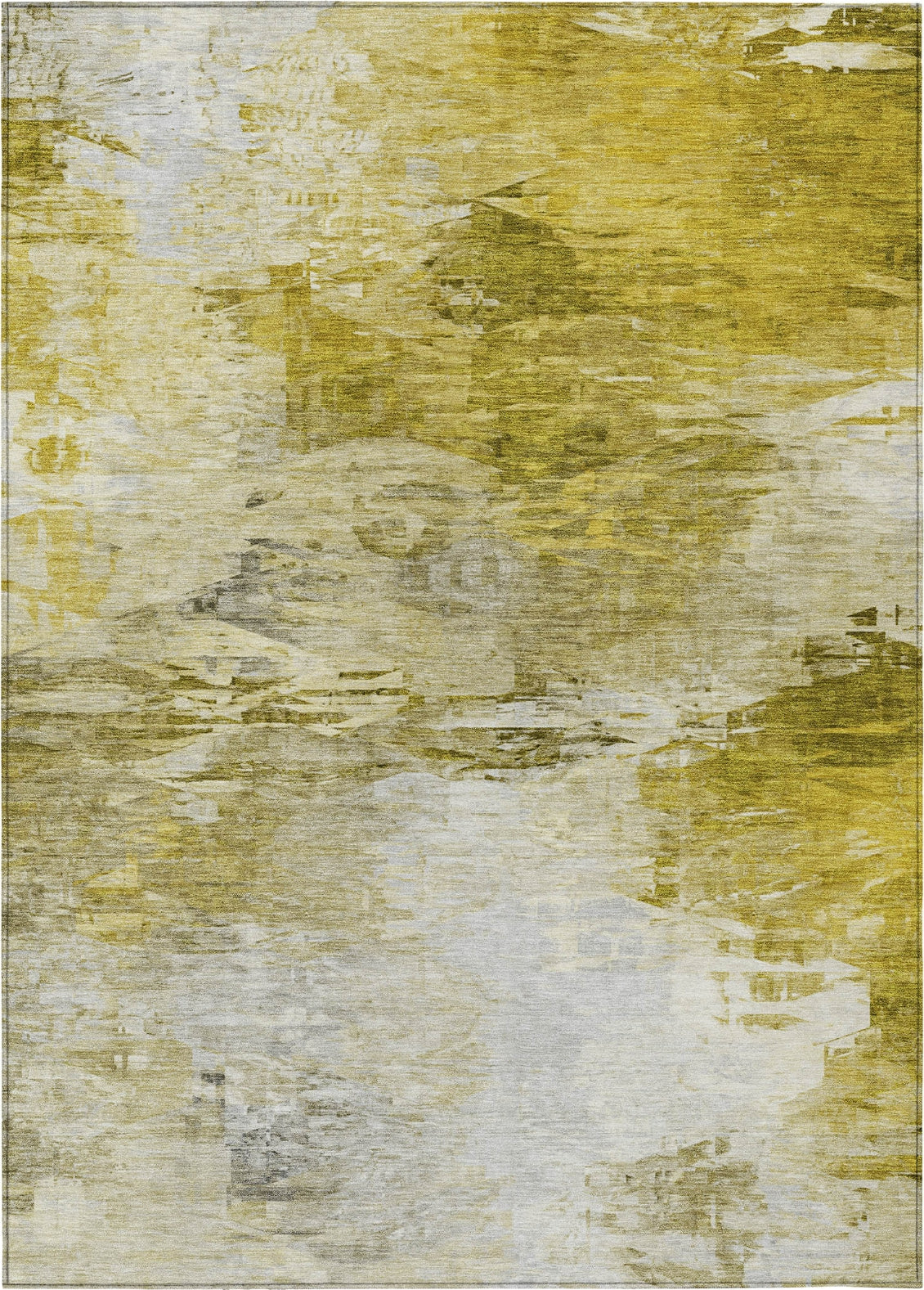 Piper Looms Chantille Modern ACN595 Gold Area Rug