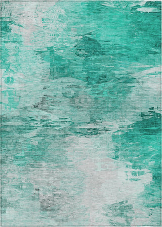 Piper Looms Chantille Modern ACN595 Teal Area Rug