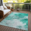 Piper Looms Chantille Modern ACN595 Teal Area Rug