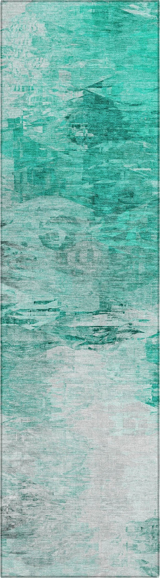 Piper Looms Chantille Modern ACN595 Teal Area Rug