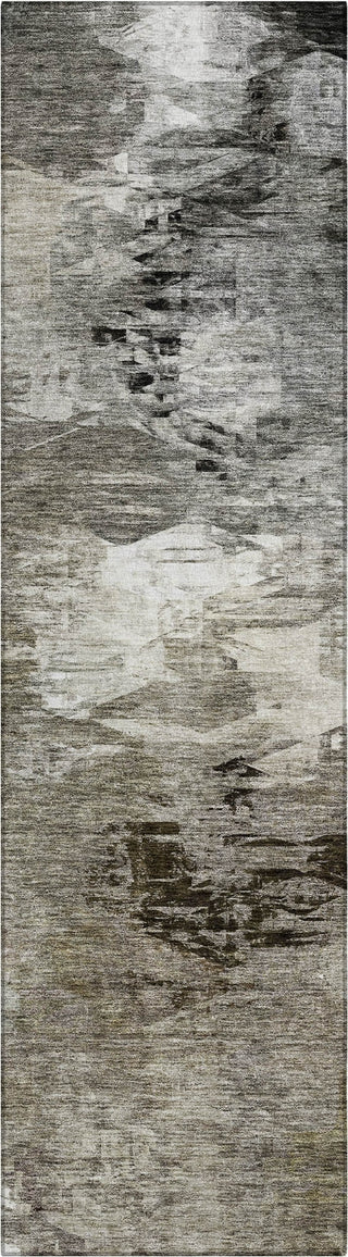 Piper Looms Chantille Abstract ACN597 Taupe Area Rug