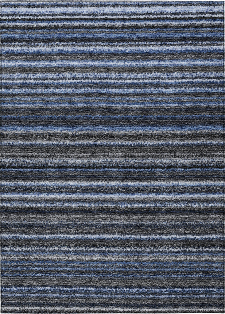 Piper Looms Chantille Stripes ACN598 Blue Area Rug