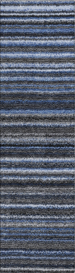 Piper Looms Chantille Stripes ACN598 Blue Area Rug