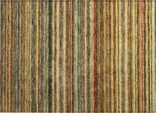 Piper Looms Chantille Stripes ACN598 Coral Area Rug