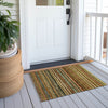 Piper Looms Chantille Stripes ACN598 Coral Area Rug