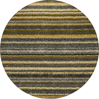 Piper Looms Chantille Stripes ACN598 Gold Area Rug