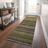 Piper Looms Chantille Stripes ACN598 Gold Area Rug