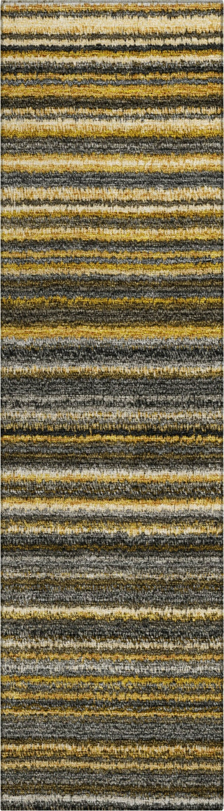 Piper Looms Chantille Stripes ACN598 Gold Area Rug