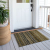 Piper Looms Chantille Stripes ACN598 Gold Area Rug