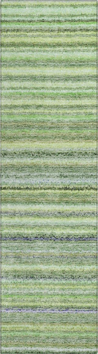 Piper Looms Chantille Stripes ACN598 Green Area Rug