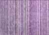 Piper Looms Chantille Stripes ACN598 Purple Area Rug