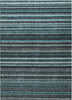 Piper Looms Chantille Stripes ACN598 Teal Area Rug