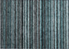 Piper Looms Chantille Stripes ACN598 Teal Area Rug