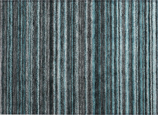 Piper Looms Chantille Stripes ACN598 Teal Area Rug