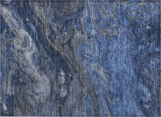 Piper Looms Chantille Abstract ACN599 Blue Area Rug