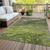 Piper Looms Chantille Abstract ACN599 Green Area Rug