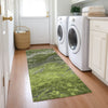 Piper Looms Chantille Abstract ACN599 Green Area Rug