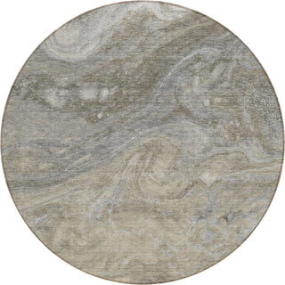 Piper Looms Chantille Abstract ACN599 Taupe Area Rug