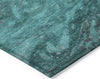 Piper Looms Chantille Abstract ACN599 Teal Area Rug