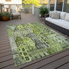 Piper Looms Chantille Novelty ACN600 Green Area Rug