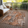 Piper Looms Chantille Novelty ACN600 Paprika Area Rug