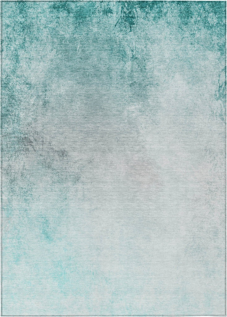 Piper Looms Chantille Modern ACN601 Teal Area Rug