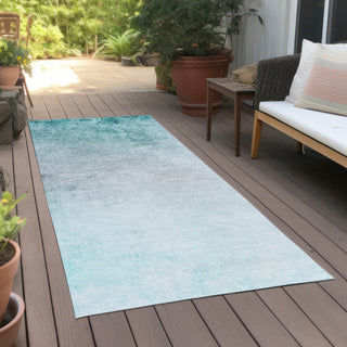 Piper Looms Chantille Modern ACN601 Teal Area Rug