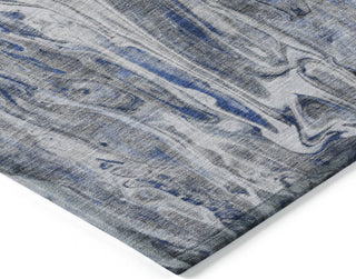 Piper Looms Chantille Abstract ACN602 Blue Area Rug