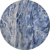 Piper Looms Chantille Abstract ACN602 Blue Area Rug