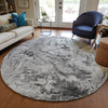 Piper Looms Chantille Abstract ACN603 Gray Area Rug