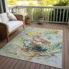 Piper Looms Chantille Abstract ACN603 Ivory Area Rug