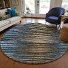 Piper Looms Chantille Stripes ACN604 Blue Area Rug