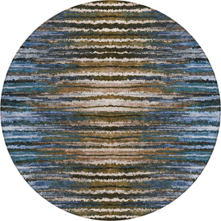 Piper Looms Chantille Stripes ACN604 Blue Area Rug