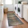 Piper Looms Chantille Stripes ACN604 Blue Area Rug