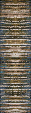 Piper Looms Chantille Stripes ACN604 Blue Area Rug
